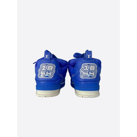 Louis Vuitton Blue Skate Trainers - Picture 4 of 8